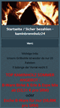 Mobile Screenshot of kaminbrennholz24.de