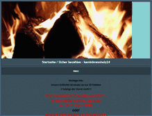 Tablet Screenshot of kaminbrennholz24.de
